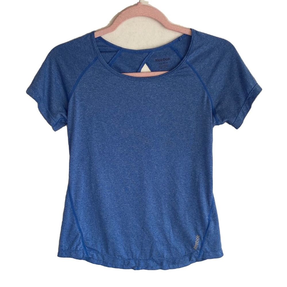 Reebok - Blue Athletic T-Shirt - XS
